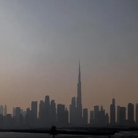 Burj Khalifa View & Creek Lagoon Dubai Exterior photo
